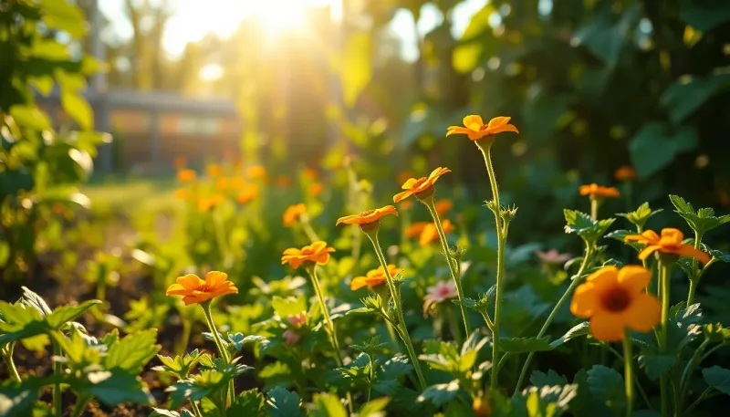 Capucine : la fleur protectrice pour votre potager sans pesticides