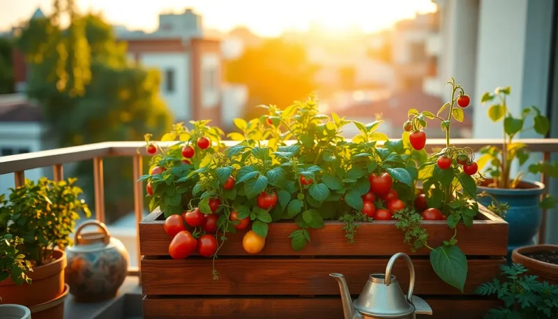 Créer un potager surélevé en balcon : guide pratique pour récoltes abondantes
