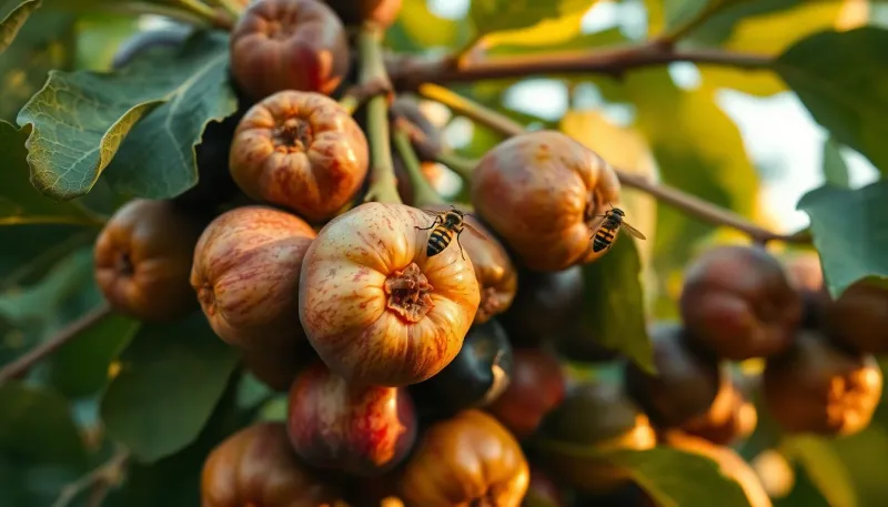 Frelon asiatique : attention aux arbres fruitiers qui les attirent