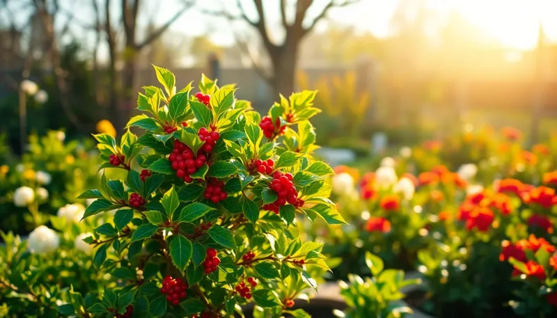 Ilex aquifolium : pourquoi mars est le meilleur moment pour le planter