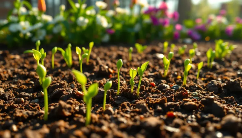 Jardinage Printanier : semis de petits pois et carottes avant avril pour une récolte fructueuse