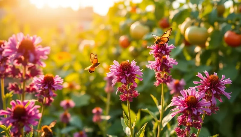 Monarda : la fleur mellifère incontournable pour booster vos récoltes d'été