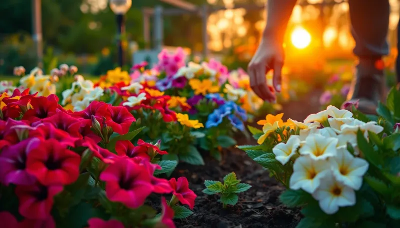 Pétunias : Le moment idéal pour les planter selon Météo-France