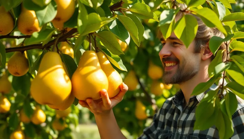 Poirier Williams : techniques essentielles pour réussir votre plantation