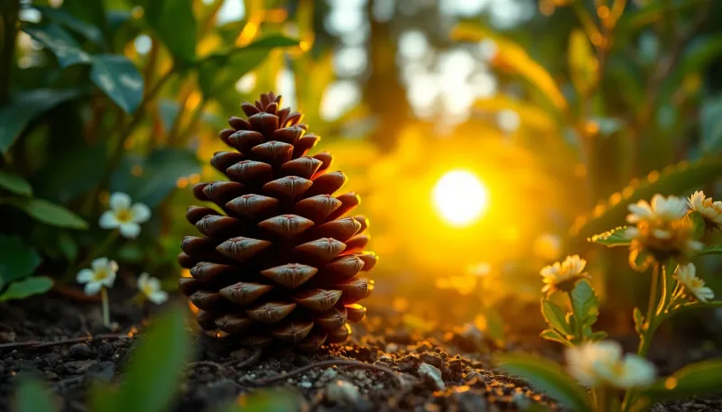 Pomme de pin : la solution japonaise pour un arrosage efficace