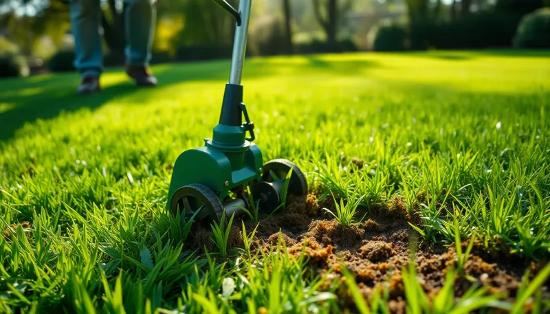Scarification de pelouse : la technique pour une herbe luxuriante