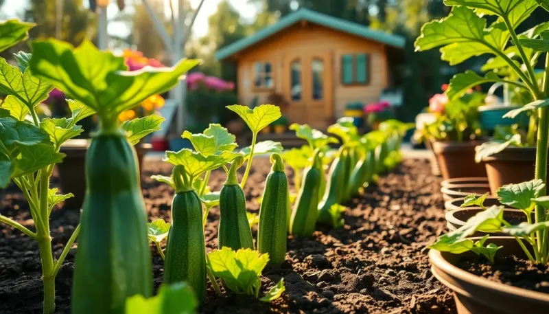 Semis de courgettes en avril : la méthode pour une récolte anticipée et abondante
